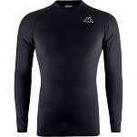 Kappa 311546W-005-L Базовый слой с длинным рукавом Vurbat Черный Black L