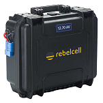 Rebelcell NBR-017 Outdoorbox 12.70 AV Открытый портативный аккумулятор Серебристый Black