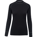 Thermowave TEXTRSHIRTHSNOIR Базовый слой с длинным рукавом Merinos Xtreme Черный S