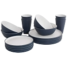 Купить Outwell 651227 Gala 4 Pax Набор посуды  Navy Night 7ft.ru в интернет магазине Семь Футов