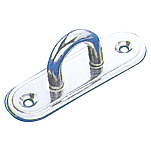 Talamex 73241060 Deck Eye 5 Единицы Серебристый Grey 6 mm 