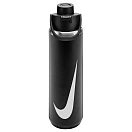 Купить Nike n101379909124 Бутылка SS Recharge Chug RFSH 709ml BlaBlaWhi 20x10x10 7ft.ru в интернет магазине Семь Футов