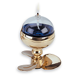 Лампа масляная настольная из полированной латуни «Гребной винт» 110 x 140 мм  Foresti & Suardi 2253.L