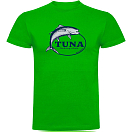 Купить Kruskis CA65500283C065 Футболка с коротким рукавом Tuna Fishing Club Зеленый Green M 7ft.ru в интернет магазине Семь Футов