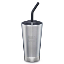 Купить Klean kanteen 1005725 Insulated Tumbler 473ml Straw Крышка Термо Серебристый Brushed Stainless 7ft.ru в интернет магазине Семь Футов