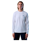 Купить North sails 692902-0101-XXL Футболка с длинным рукавом Logo Белая White XL 7ft.ru в интернет магазине Семь Футов
