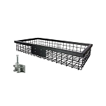 Eurohunt A-102934 Задний багажник с вилочным соединением Серебристый Grey 89x58x18 cm Hunt