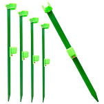 Kolpo 0902002-150 Алюминиевый шип для песка  Green 150 cm