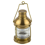 Мачтовая лампа пресс-папье из полированной латуни Nauticalia 2939 130мм белая