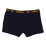 Umbro 716-ASS-Navy/Oil-M Боксёр Cotton Черный  Navy / Oil M