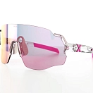 Спортивные очки с диоптриями HILX Savage (L) Shiny Crystal Grey Pink / Pink Lens, rx-562/hsa00418-sv4pk16