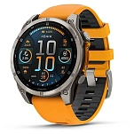 Garmin 010-02904-11 Часы Fenix 8 47 mm Amoled Sapphire  Graphite / Titanium