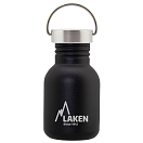 Купить Laken BSH35NE Basic 350ml Крышка из нержавеющей стали Черный Black 7ft.ru в интернет магазине Семь Футов