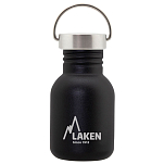 Laken BSH35NE Basic 350ml Крышка из нержавеющей стали Черный Black