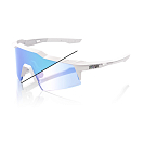 Купить Спортивные очки 100% SPEEDCRAFT SL LE Bastille / Pearl White Glitter / Blue Mirror Photochromic Lens, 60008-00022 7ft.ru в интернет магазине Семь Футов