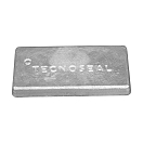 Купить Цинковый прямоугольный анод Tecnoseal 00256 300x150x33мм 7ft.ru в интернет магазине Семь Футов