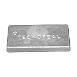 Цинковый прямоугольный анод Tecnoseal 00256 300x150x33мм