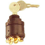 Goldenship GS11156 6 mm Панели 4 Позиции Зажигание Стартер Выключатель С 7 Терминалы Коричневый Black / Bronze