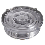 Goldenship GS30424 Iseo Крышка из поликарбоната Серебристый Clear