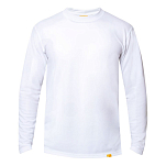 Iq-uv 5491004100-625XL UV 50+ Футболка с длинным рукавом Белая White 5XL