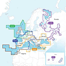 Купить Garmin 010-C1351-30 NAEU643L Mediterranean&Black Sea Карта Navionics®+ Micro SD/SD-карта Многоцветный Multicolour 7ft.ru в интернет магазине Семь Футов