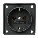 BERKER 941852505 INTEGRO FLOW Розетка/антрацитовый коврик