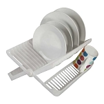 Kampa 9120000785 Сушилка для посуды Folding Серебристый White