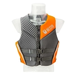 Talamex 20421006 Спасательный жилет Besto 50N Neoprene Черный Black / Grey / Orange XL