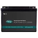 Купить Whisper power 40290031 Аккумулятор AGM Power Glass Matt 100Ah 12V Black 7ft.ru в интернет магазине Семь Футов