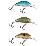Salmo QHT1025 Hornet Floating Пескарь 50 mm Золотистый Brown Perch