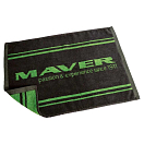 Купить Maver 16000001 Logo полотенце  Black / Green 58 x 42 cm 7ft.ru в интернет магазине Семь Футов