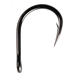 Mustad 10827NP-BN-10/0-U03 Ultrapoint Hoodlum Live Bait Колючий Одноглазый Крючок Черный Black Nickel 10/0 