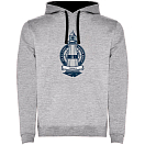 Купить Kruskis SU1067035802C055 Толстовка с капюшоном Lighthouse Two-Colour Серый Heather Grey / Black L 7ft.ru в интернет магазине Семь Футов