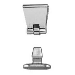 Plastimo 472903 Закрытие люка из нержавеющей стали Silver 54 x 32 mm