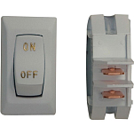 Valterra 681-DG180UPB Ivory Переключатель включения-выключения 12V Серый Gold