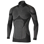 Alpinestars 4752117-106-M/L Базовый слой с длинным рукавом Ride Tech Winter Серый Black / Gray M-L