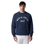 North sails 691413-0802-S Толстовка Graphic 691413 Голубой Navy Blue S
