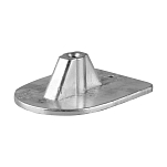 Цинковый анод Tecnoseal 00803 97x74x31мм пластинчатый для двигателей Mercury 20лс