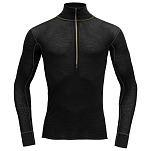 DEVOLD OF NORWAY GO151240A-960A-XXL Базовый слой с длинным рукавом Wool Mesh 190 Черный Caviar 2XL