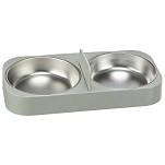 Trixie 24348 миска Double 500ml  White