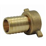 Euromarine 701997 1´´ Крылатый соединитель «мама-папа» Золотистый Bronze 19 mm