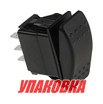 Переключатель двухпозиционный (ON)-ON 12 В/20А 6Р без фиксации 1 положения (упаковка из 10 шт.) AES.Co AES111882PAM_pkg_10
