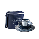 Купить Набор посуды на 4 человека Marine Business Sailor Soul 14147 16 предметов из меламина в сумке 7ft.ru в интернет магазине Семь Футов