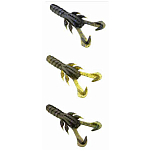 13 Fishing 19TFNJC3-13 Ninja Craw Мягкая Приманка 76 mm Многоцветный Witches Brew