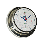 Часы кварцевые секторные Vion A80 MIC CHR 95x40мм Ø80мм из полированной нержавеющей стали, Osculati 28.903.81