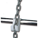 Купить Крюк на поручни для якорной цепи Trem N0322025 80x40мм для релинга Ø22-25мм из белого пластика 7ft.ru в интернет магазине Семь Футов