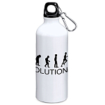 Kruskis MD4049S101S136 Evolution Running 800ml Алюминиевая бутылка Бесцветный White