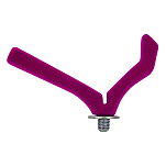 Energoteam 75045400 AF Подставка для удилища с металлическими шипами Розовый Pink