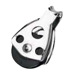 Barton marine 25806 Dinghy Block Стандартный шкив Серебристый Silver 8 mm 