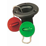 Sea-dog line 354-3570341 Отходы без ключа Deckfill Золотистый